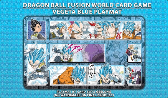 ドラゴンボール 超サイヤ人ブルー ベジータ プレイマット ドラゴンボールスーパーカードゲーム オフィシャルプレイマット01