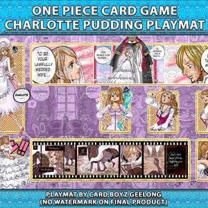One Piece TKG Spielmatte Charlotte Pudding Playmat