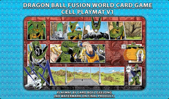 【DRAGONBALL】フュージョンワールド エリア予選 プレイマット オフィシャルプレイマット&カードセット Limited Edition 01 | BANDAI