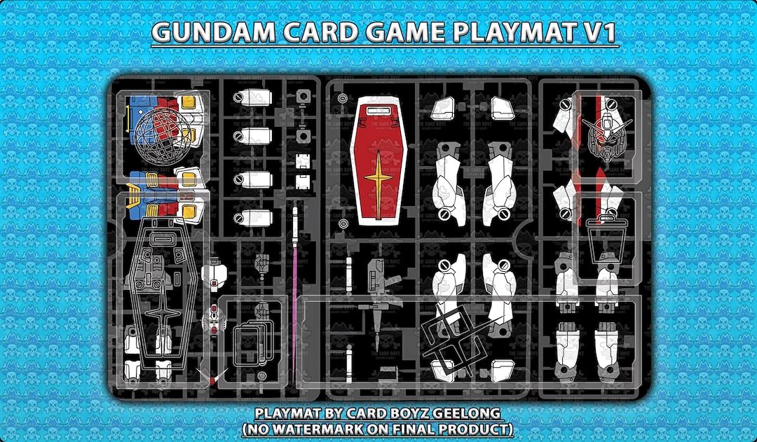 GUNDAM CARD GAME プレイマット Playmat Gundam Card Game - RX-78-2 Gundam - 24