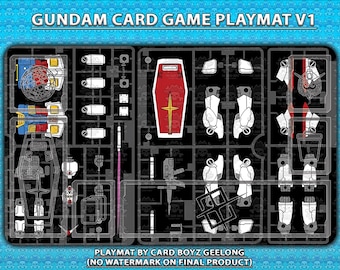 ガンダムカードゲームTCGプレイマット Vol.1 - Etsy 日本