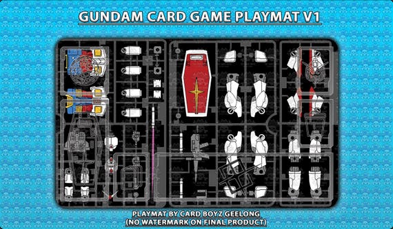 ガンダムカードゲームTCGプレイマット Vol.1 - Etsy 日本