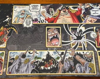 マーシャル・D・ティーチ 黒ひげ ワンピースTCGプレイマット - Etsy 日本