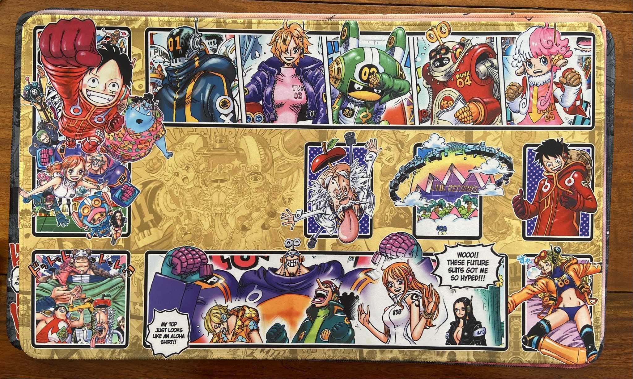 One Piece TCG Card Game Vegapunk Egghead Playmat - Etsy