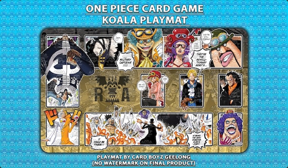 ワンピースTCGカードゲーム コアラ プレイマット - Etsy 日本