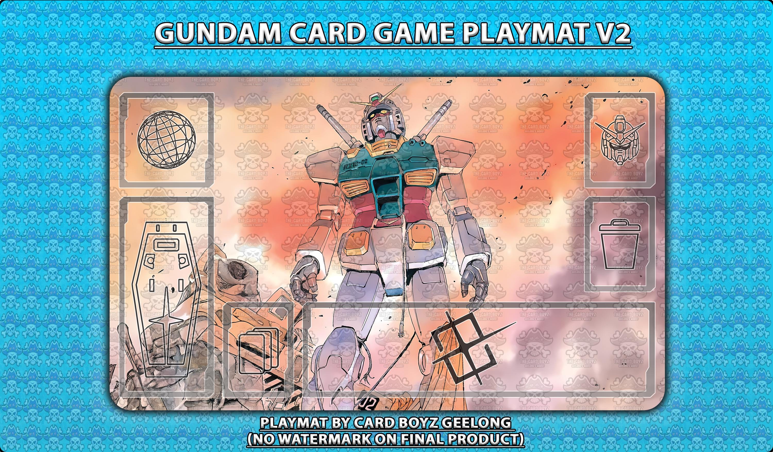 ガンダムカードゲームTCGプレイマット Vol.1 - Etsy 日本