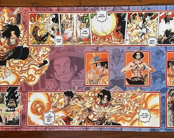 One Piece TCG Card Game Portgas D. Ace Playmat - Etsy Israel