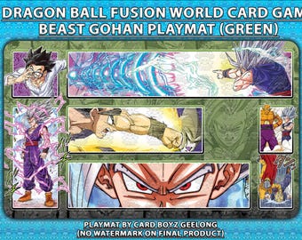 Dragon Ball Super Card Game Fusion World Red Cell Playmat - Etsy