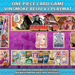 Jogo de cartas One Piece TCG Vinsmoke Reiju Playmat