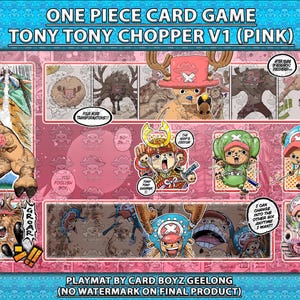 Tapis de jeu Tony Tony Chopper du jeu de cartes TCG One Piece