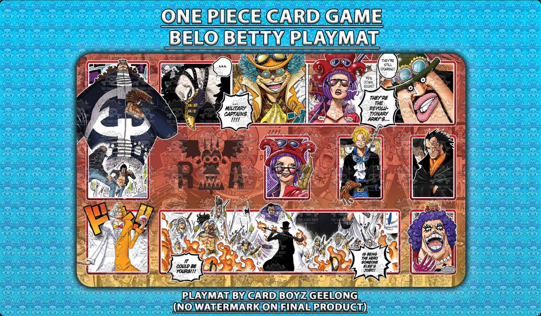 belo betty one piece card game TCG Playmat reveal up to 1 [Revolutionary Army] type card other than [Belo Betty] and add it to your hand Belo Betty Deck Profile OP-05