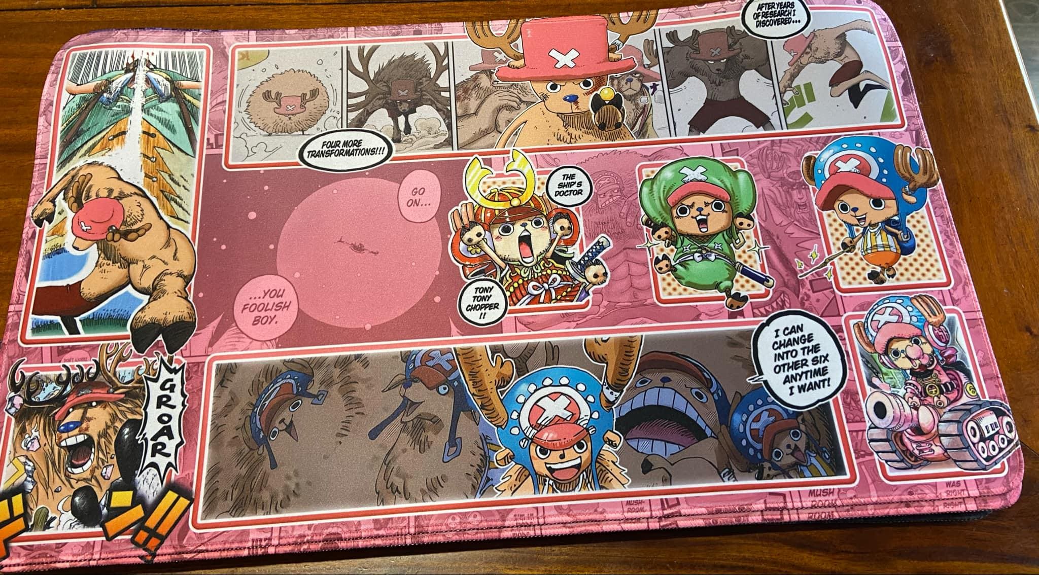 ワンピース チョッパー ディスプレイマット & カードセット Amazon.co.jp: ワンピースカードプレイマット チョッパー : おもちゃ