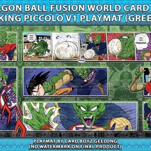 Dragon Ball Super Card Game Fusion World King Piccolo Playmat