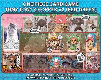 One Piece TCG Card Game Tony Tony Chopper Playmat - Etsy Canada