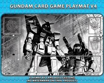 ガンダムカードゲームTCGプレイマット Vol.1 - Etsy 日本