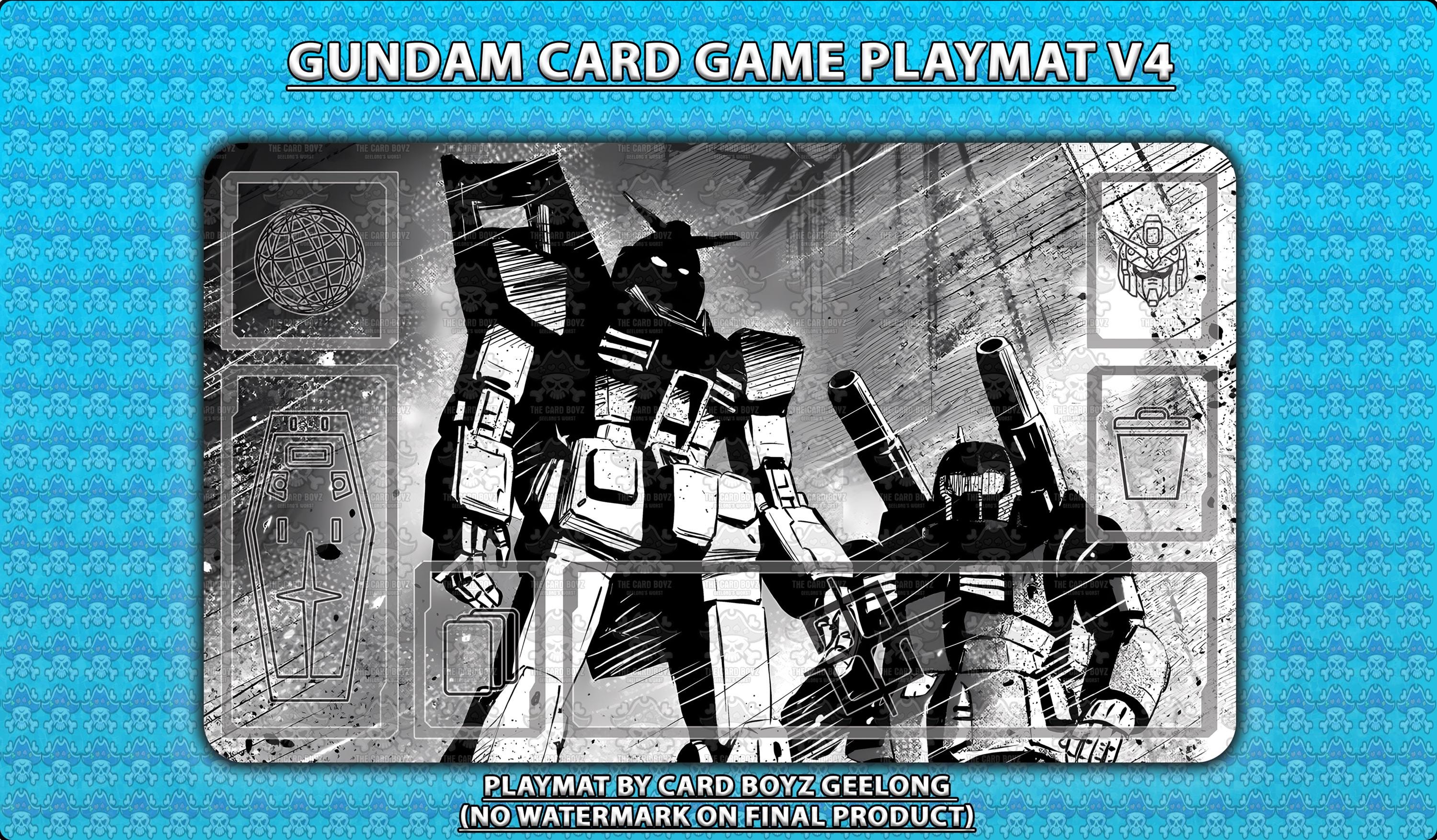 Gundam Card Game TCG Playmat Volume 1 - Etsy