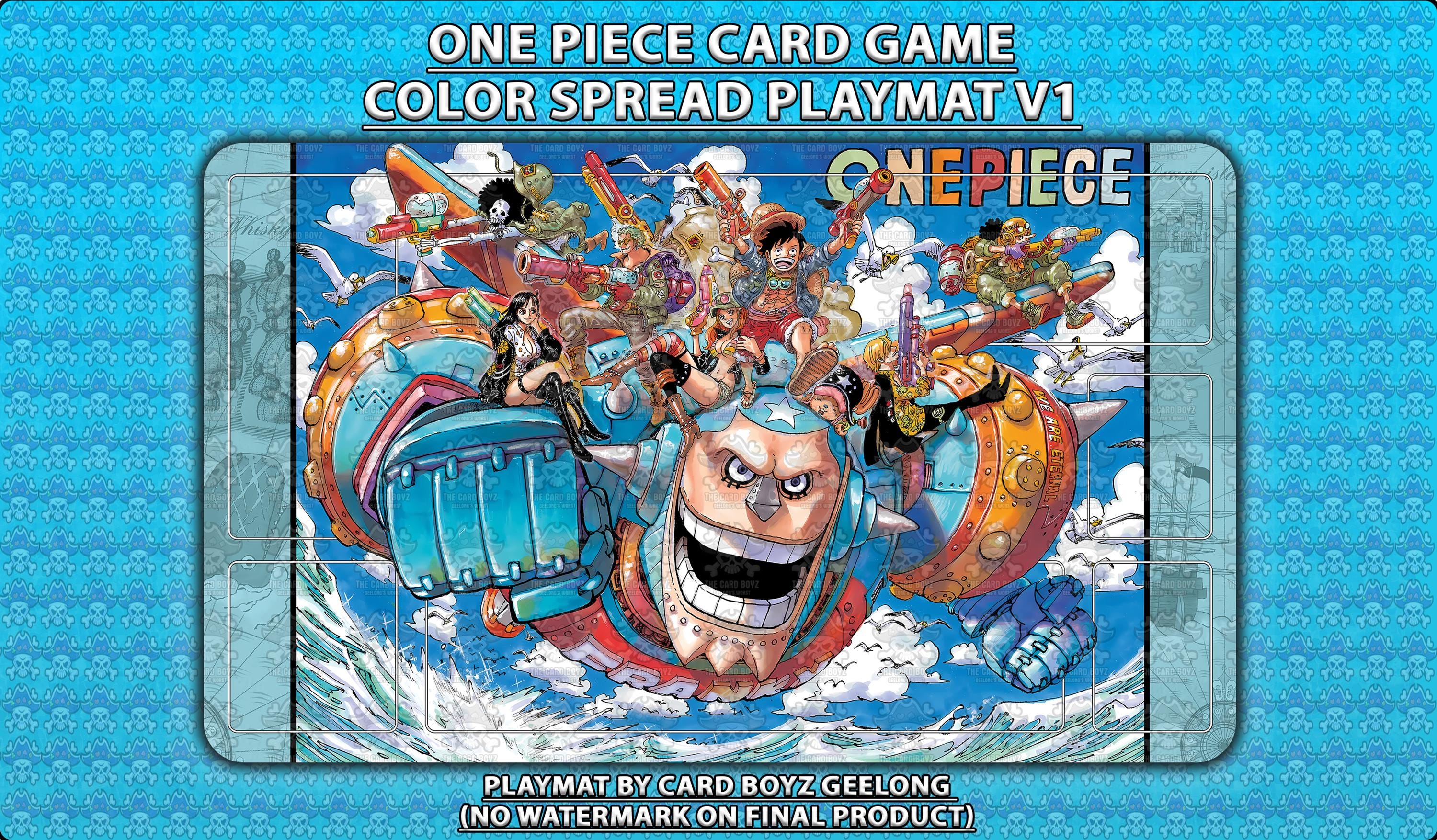 One Piece TCG Card Game Color Spreads Playmats Vol 1 - Etsy