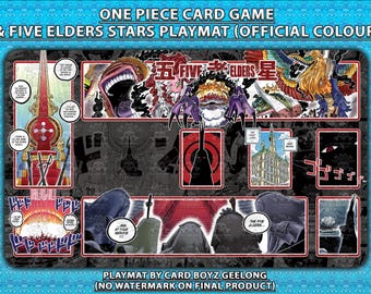one piece card game 5 elders alt art 5 Card Bundle: OP13 The Five Elders Gorosei Awakening Yokai Forms Alt  OP  Proxies TCG
