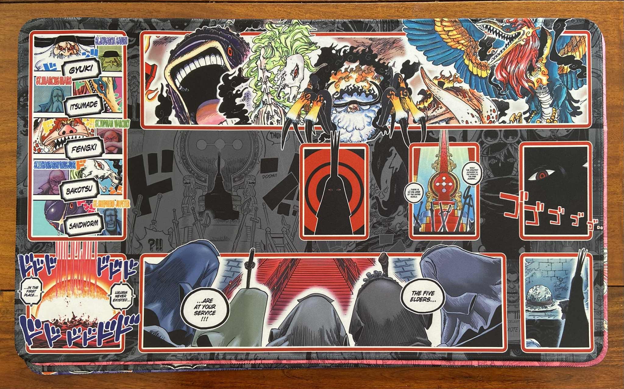 ワンピース　プレイマット　イム ワンピースTCGカードゲーム イムと五老星 プレイマット - Etsy 日本