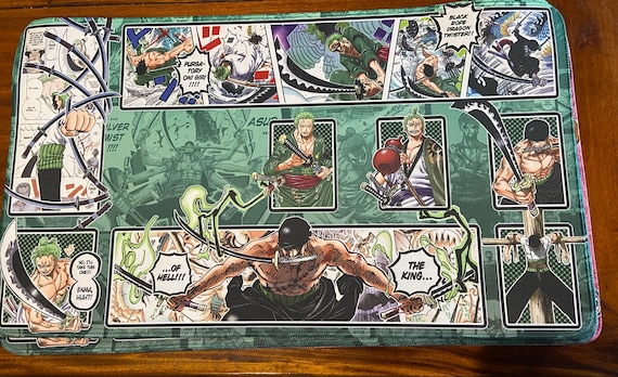 ワンピースTCGカードゲーム ロロノア・ゾロ プレイマット - Etsy
