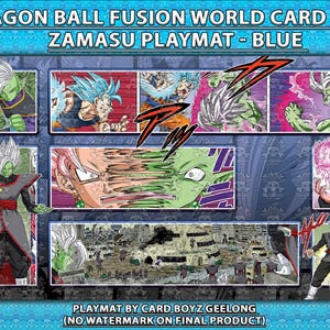Playmat Dbz Fusion World - Etsy Playmat Dbz Fusion World - Etsy