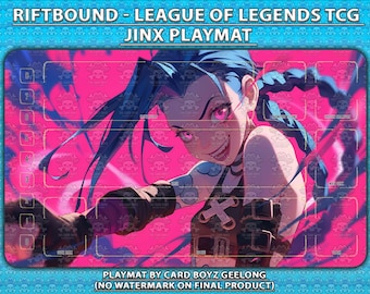 リフトバウンド リーグ・オブ・レジェンド TCG プレイマット デザイン