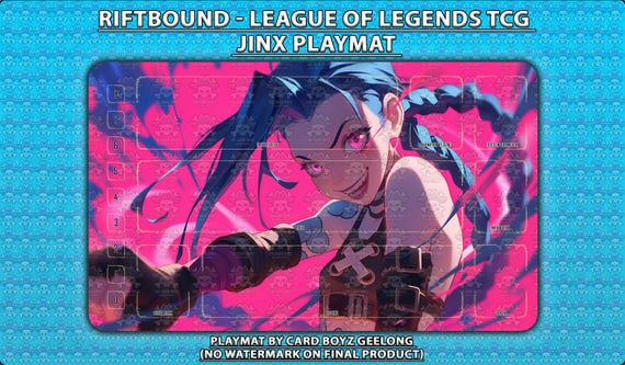 リフトバウンド リーグ・オブ・レジェンド TCG プレイマット デザイン