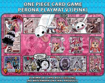 ゲッコー・モリア＆ペローナ ワンピースTCGプレイマット：スリラー