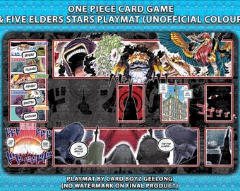ワンピース　プレイマット　イム ワンピースTCGカードゲーム イムと五老星 プレイマット（非公式カラー