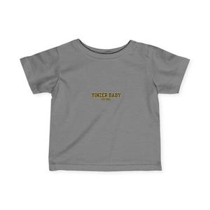 Custom Infant Pittsburgh Fine Jersey Tee YINZER BABY, Baby Shirt, Newborn Gift, Birthday Outfit, Seasonal Baby Apparel