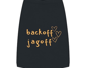 Pittsburgh Pet Gift  yinzer for life Backoff jagoff black & gold Yinzer Dog Shirt Pittsburgh Sports Fan Apparel Tank Yinzer Gift for Pets