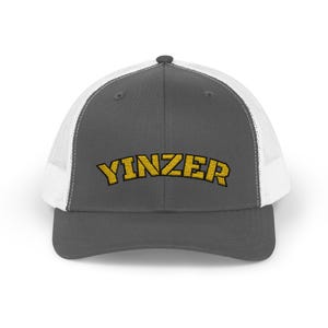 Embroidered Pittsburgh Yinzer Snapback Trucker Cap Gift for Steel City Fan