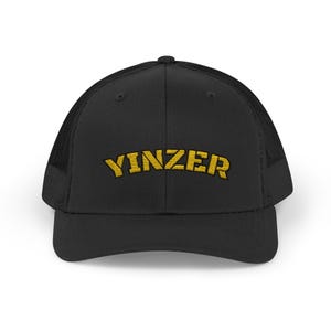 Yinzer Snapback Trucker Cap, Casual Fashion Hat, Summer Accessory, Outdoor Gear, Sports Fan Cap, Gift for Him/Her