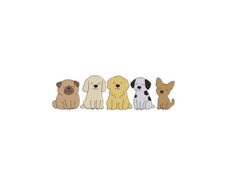 Dog embroidery design, Animal embroidery design, Pet embroidery, Machine embroidery designs, Trendy embroidery designs, Digital download