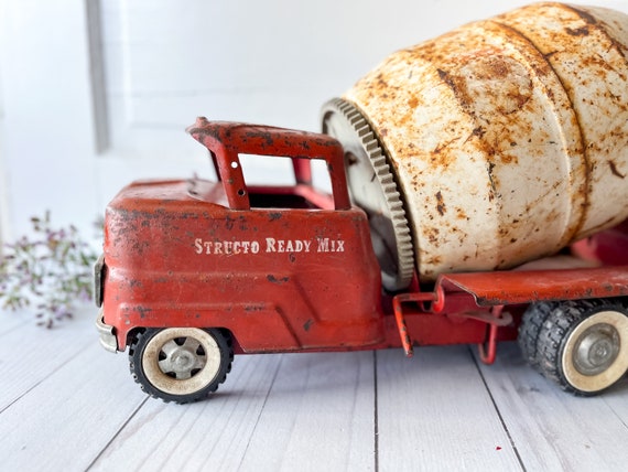 Vintage Structo Ready Mix Concrete Cement Mixer Truck - Etsy