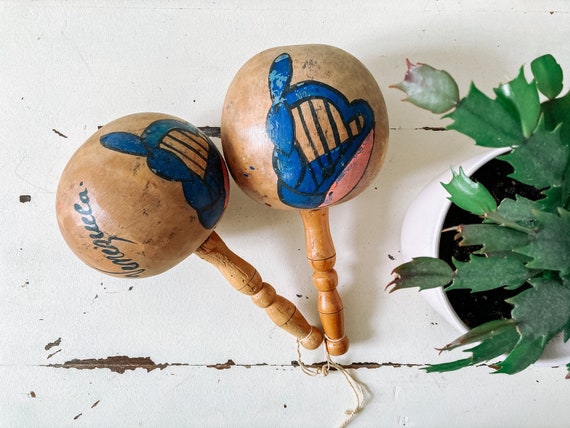 Gourd maracas top