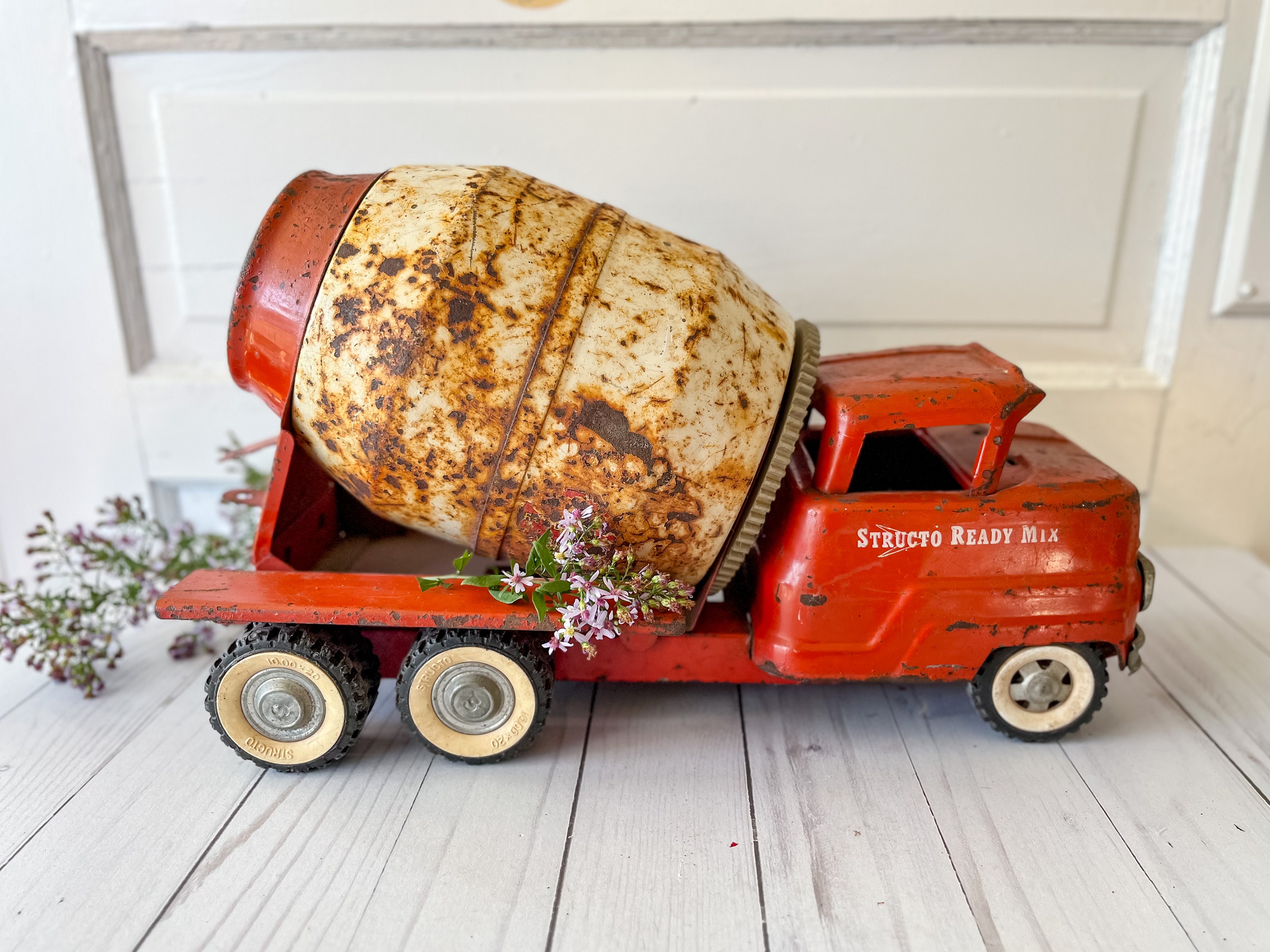 Vintage Structo Ready Mix Concrete Cement Mixer Truck - Etsy