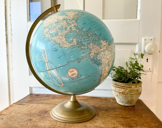 Vintage Cram’s Imperial World Globe - Etsy