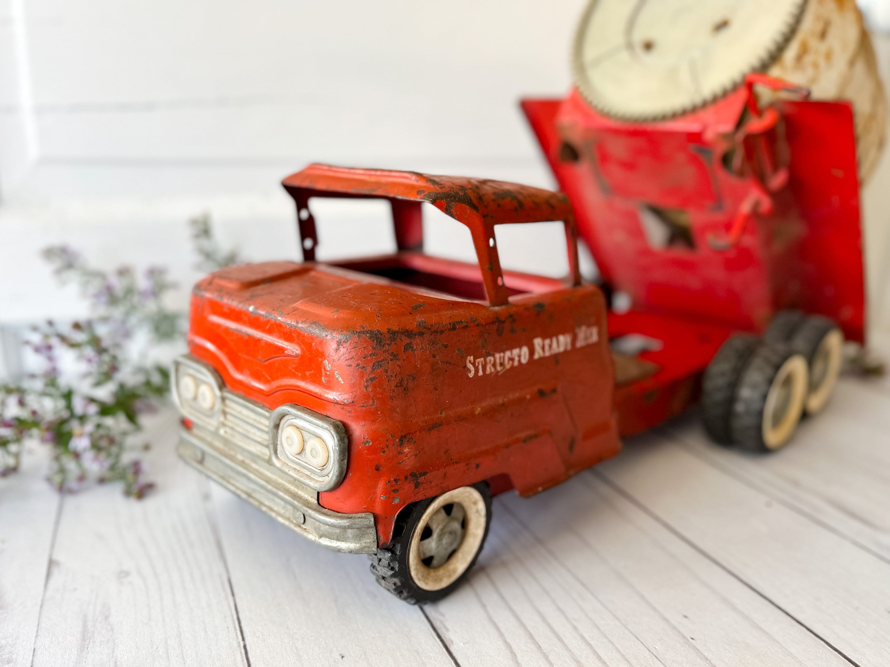 Vintage Structo Ready Mix Concrete Cement Mixer Truck - Etsy
