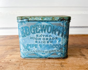 Vintage Edgeworth Tobacco Tin