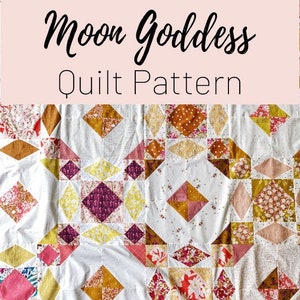 Quiltpatroon maangodin - pdf-patroon