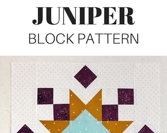 Patrón Juniper Block de Melanie Traylor - Descarga en PDF