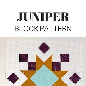 Juniper Block Pattern - PDF - Automatic Download