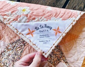 LaLa Fancy Quilt Label