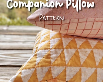 Hand Stitch Companion Pillow Pattern by Melanie Traylor - PDF DOWNLOAD