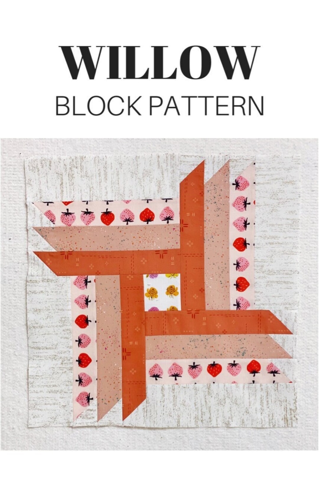 Willow Block Pattern - PDF - Automatic Download - Etsy