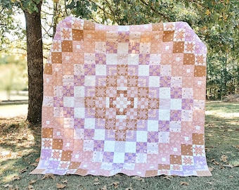 Inner Beauty Quilt in Wholehearted - READY TO SHIP - quilts for sale