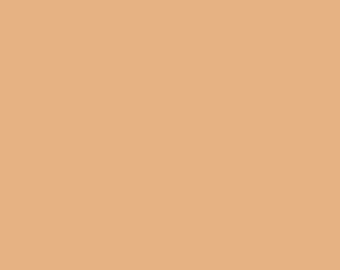 May include: A solid, light peach colored background.