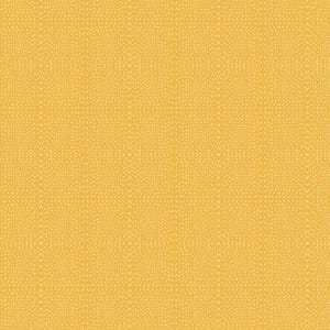 May include: A seamless pattern in a warm yellow hue, featuring a repeating design of small, white, arrow-like shapes. The pattern creates a textured effect, suitable for various design applications.