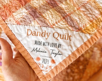Dandy Quilt Label